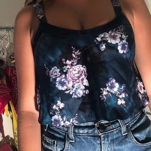 urban outfitters silk tank